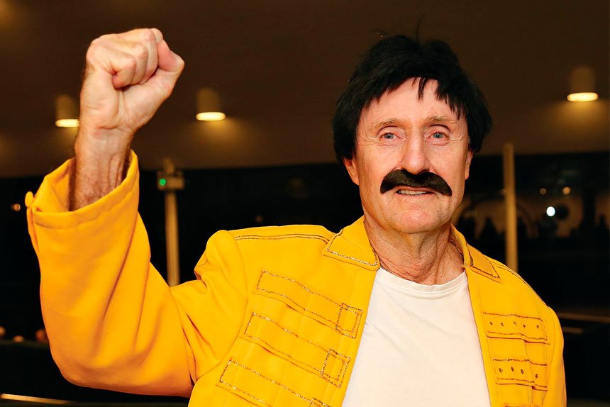 Les Oberg, best dressed runner-up