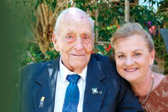 MILESTONE BIRTHDAY: Dan Holzapfel of Victoria Point has turned 100.