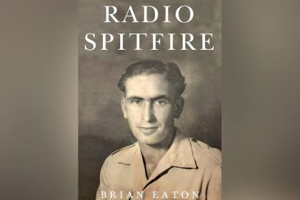 BOOK LAUNCH: Brian Eaton’s war memoirs have been published by his two daughters in Radio Spitfire.