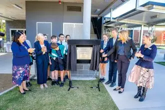 EDUCATION BOOST: Premier Annastacia Palaszczuk opens a $12M multi-purpose learning centre at VPSHS.