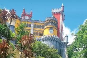 FASCINATING: The Pena Palace is just one of many you can visit in Sintra.