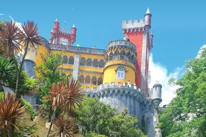 FASCINATING: The Pena Palace is just one of many you can visit in Sintra.