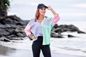 GIVING HER ALL: Redlands resident Annie Gates is a contestant on Channel 7 reality show Million Dollar Island. Photo: Remco Jansen