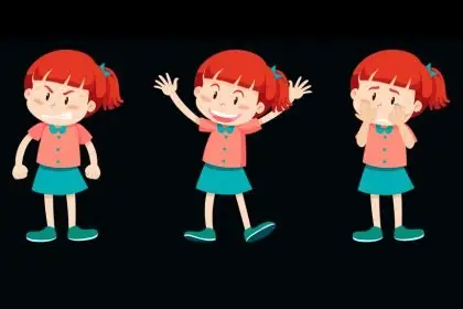 Going from a grimace to a grin