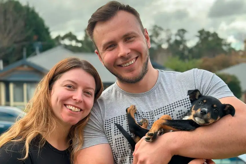 HOMEOWNERS: Jessica and Chase have shared their experience of breaking into the real estate market as young buyers.