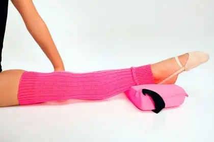 STYLE AND COMFORT: Leg warmers might be an 80s fashion trend but they still serve a purpose in 2023.