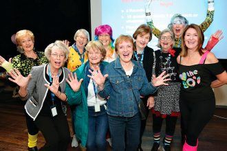 MAJOR FUNDRAISER: Mater Auxiliary get into the spirit at a recent annual 1980s-themed trivia night.