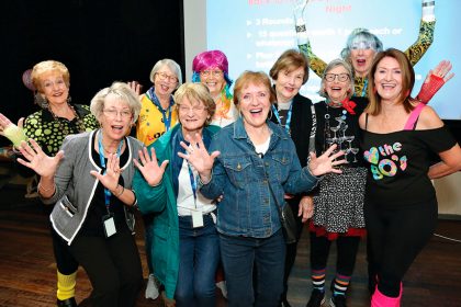 MAJOR FUNDRAISER: Mater Auxiliary get into the spirit at a recent annual 1980s-themed trivia night.