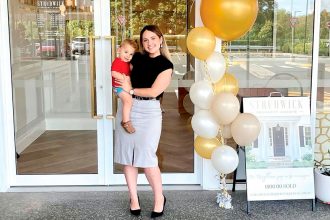 MILESTONE: Strudwick Property Agents founder Stacey Strudwick at her Mount Cotton office.