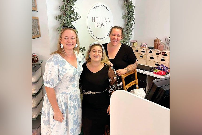 ON THE GROUND: Redlands Coast Chamber of Commerce ambassadors visit a member business.