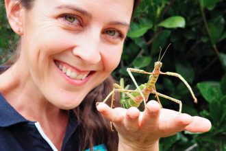 PASSION FOR INSECTS: Michelle Gleeson will speak about her rewarding life as an entomologist at ROGI’s June meeting.