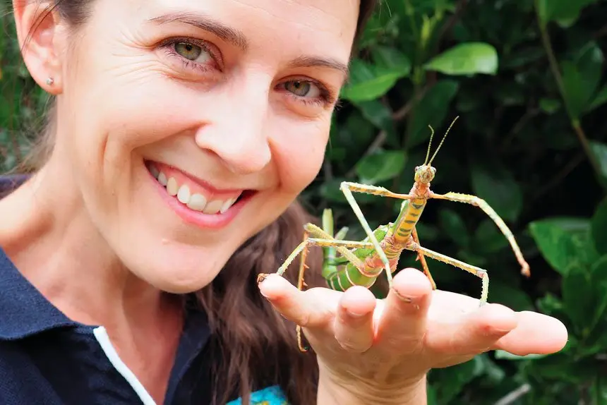 PASSION FOR INSECTS: Michelle Gleeson will speak about her rewarding life as an entomologist at ROGI’s June meeting.