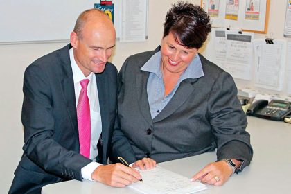 ANNIVERSARY: Husband and wife real estate team Dave and Nicki Tidbold have been in business for 20 years