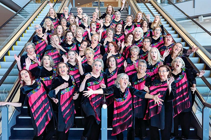 VOICE OF REDLANDS: Redland Rhapsody Chorus produced impressive results at the Sweet Adelines Australian convention in May.