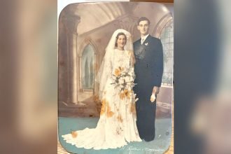 WEDDED BLISS: Mervyn and Lorna McKell have been married for 73 years.