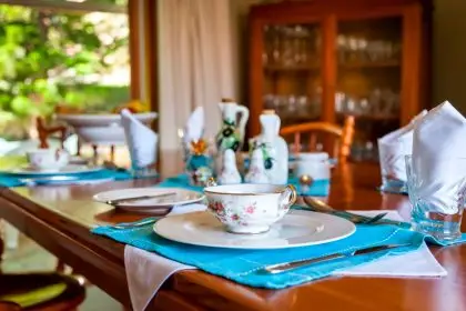 30 CHEERS TO THAT: Using expensive crockery should not be restricted to only special occasions.