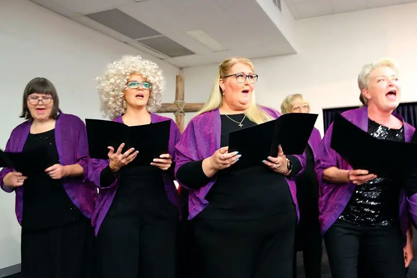 COMMUNITY SPIRIT: Redland City Choir donated $5000 to the Redland Foundation at its Thankyou for the Music concert.