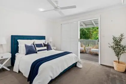 A DIFFERENT APPROACH: Property staging can help create a “vibe” for buyers.