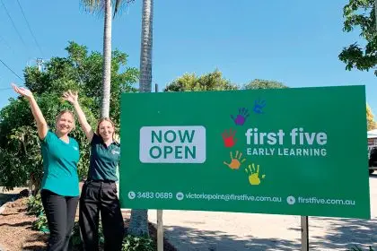EDUCATION BOOST: First Five Early Learning will officially open its Victoria Point centre on July 17.