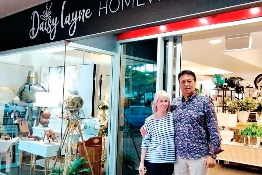 FUTURE FOCUSSED: Mike and Sandy Clark of Daisy Layne Lifestyle and Homewares on Bloomfield Street at Cleveland.