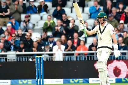 TOP KNOCK: Redlands product Labuschagne. AP Photo