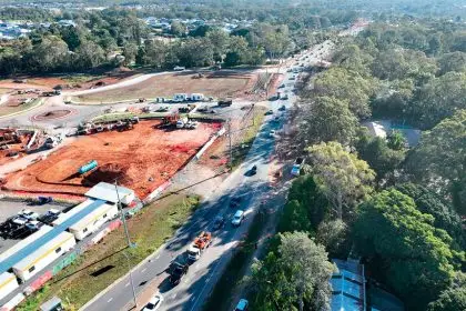 UPGRADES: A view of the Wellington Street/Panorama Drive upgrade project which received $40.5m in council’s 2023/24 budget. Photo: Redland city council