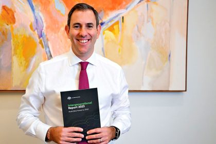 FORECAST: Treasurer Jim Chalmers says the government has a responsibility to prepare for the future. Photo: Lukas Coch