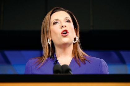 POSITIVE SIGN: Anika Wells says she is ‘enormously heartened’ by figures which show aged care homes nationwide have a registered nurse on site almost all of the time. Photo: AAP Image/Lukas Coch