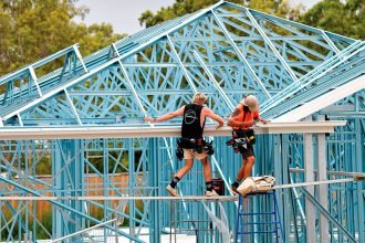 PROPOSAL: CFMEU national secretary Zach Smith says a super profits tax could help fund more affordable housing. Photo: AAP Image/Darren England