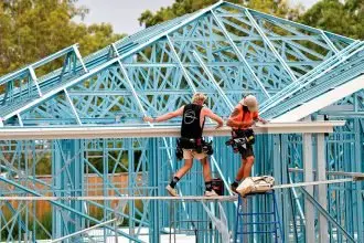 PROPOSAL: CFMEU national secretary Zach Smith says a super profits tax could help fund more affordable housing. Photo: AAP Image/Darren England