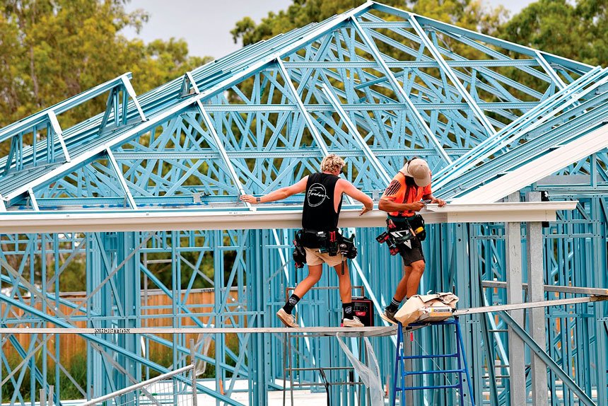 PROPOSAL: CFMEU national secretary Zach Smith says a super profits tax could help fund more affordable housing. Photo: AAP Image/Darren England