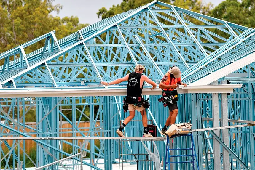 PROPOSAL: CFMEU national secretary Zach Smith says a super profits tax could help fund more affordable housing. Photo: AAP Image/Darren England
