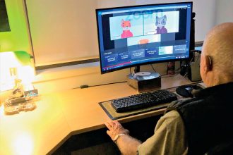 STAYING CONNECTED: Redland resident William Kelly reflects on his first experience joining a Zoom call.