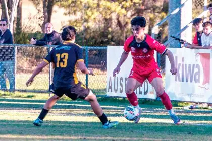 TOP NOTCH: Deane Alterio put in another man of the match performance for the Red Devils.