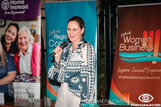 ADVICE: Melissa Millar at the Redland Women in Business event held by Redlands Coast Chamber of Commerce. Photo: PhotoHunter