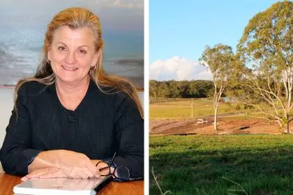 CLARITY: Mayor Karen Williams says lodging an RTI with the planning department will provide “transparency” on modelling used to develop the updated SEQ regional plan; and (left) the emerging PARC estate at Southern Thornlands.
