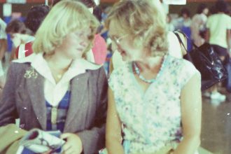 FAMILY: Kathy Manning and her mother in their younger years. Photo: Supplied