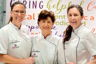 FAMILY AFFAIR: Shona Volker, Evelyn Watson and Fiona Watson of Redland Bay Whole Life Pharmacy.