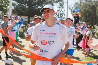 INSPIRING EFFORT: Cleveland resident Harrison Turner has succeeded in raising thousands of dollars for dementia research through his Miles for Memories challenge.