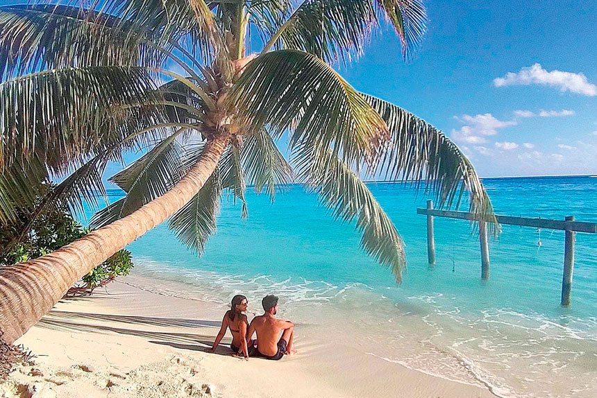 The Maldives offers some of the best beaches in the world.