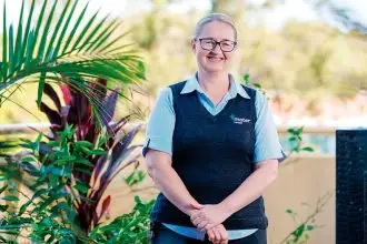 MILESTONE: Ann Bennion of Mount Cotton has notched 15 years of providing care for patients at Mater Private Hospital Redland.