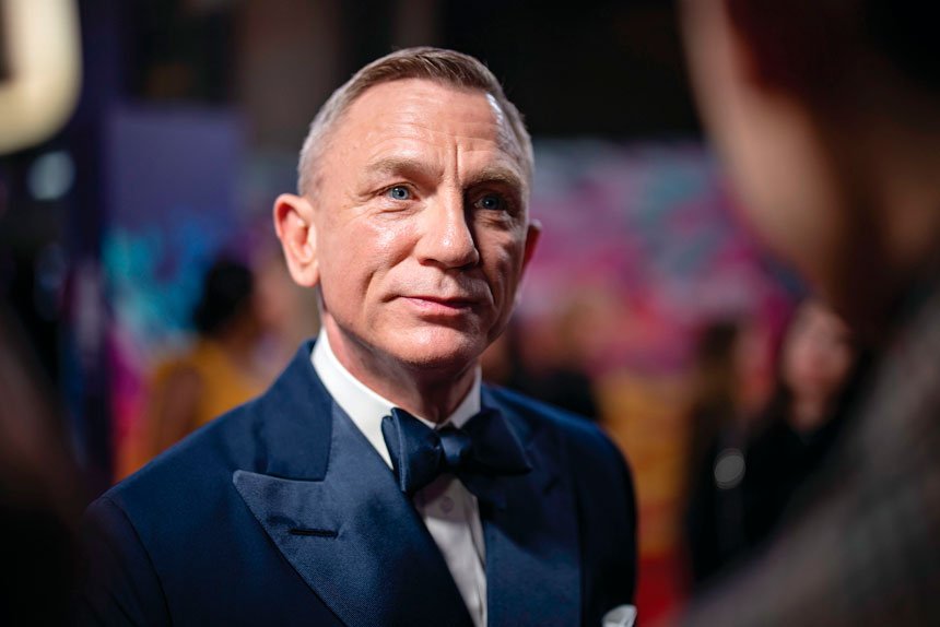CELEB TREATMENT: Daniel Craig during one of his many red-carpet appearances. Photo: Tolga Akmen/EPA