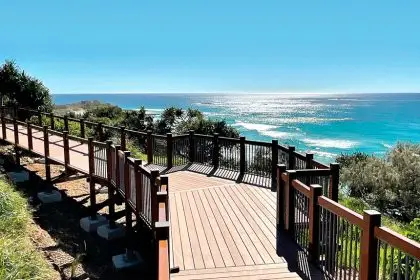 COASTAL LIFESTYLE: A view from the Panorama Coastal Walk on Minjerribah (North Stradbroke Island). Photo: Redland City Council
