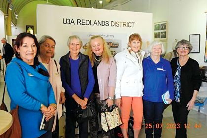 FRIENDSHIP: The U3AR Writers Group after a recent presentation at the Redland Museum.