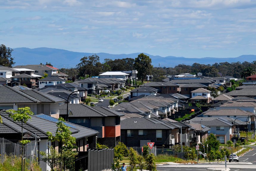 TRACKING THE TRENDS: The Australian property market is still abuzz with activity. Photo: AAP Image/Bianca De Marchi
