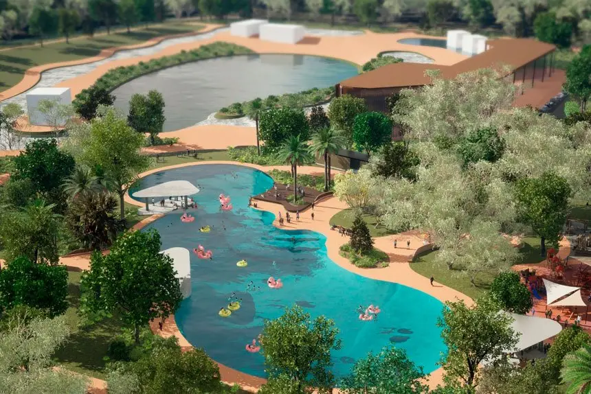 Redlands is poised to host canoe slalom events during the 2032 Brisbane Olympics. Photo: Redland City Council