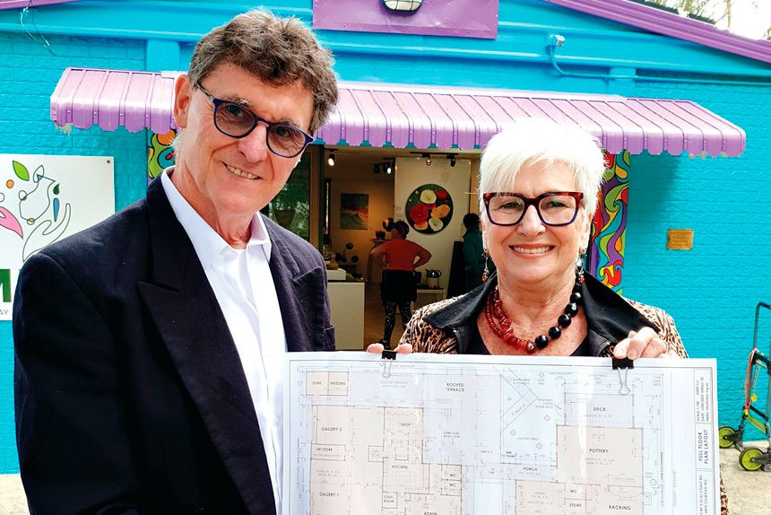 FRESH START: The new Macleay Island Arts Complex is expected to open in late 2024.