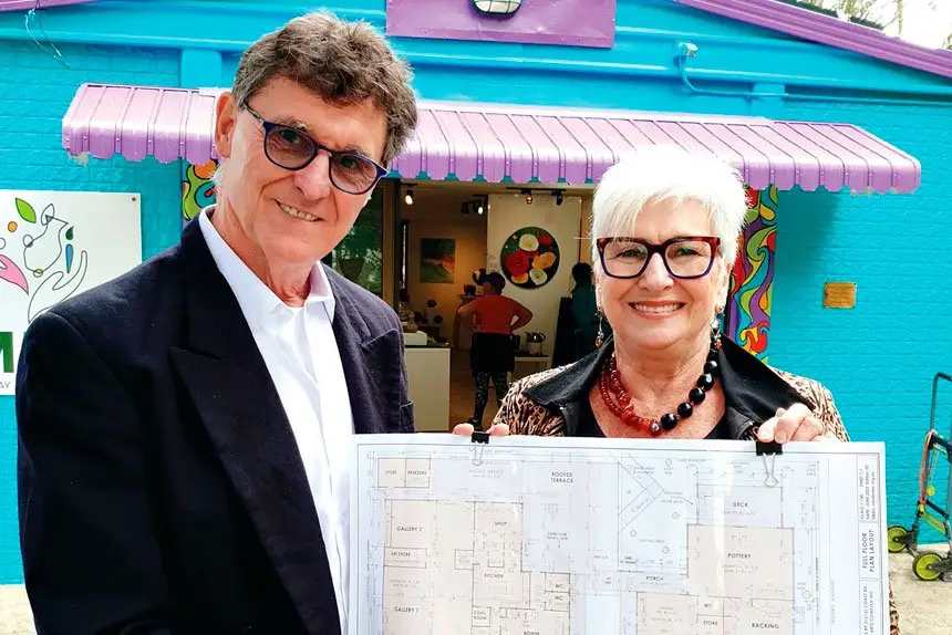 FRESH START: The new Macleay Island Arts Complex is expected to open in late 2024.