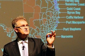 LOOKING AHEAD: Social demographer Bernard Salt AM has given a special address on the future of ageing. Photo: Dave Hunt/AAP Image
