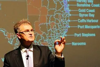 LOOKING AHEAD: Social demographer Bernard Salt AM has given a special address on the future of ageing. Photo: Dave Hunt/AAP Image